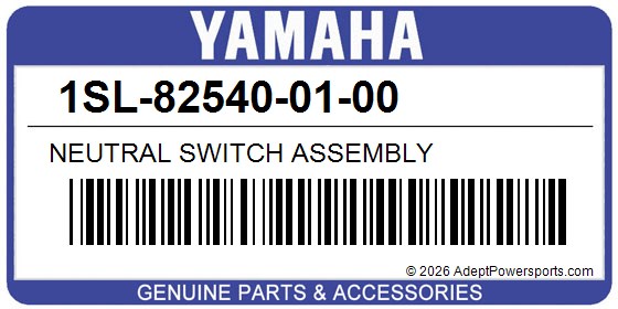 Yamaha 1SL-82540-01-00 Neutral Switch Assembly