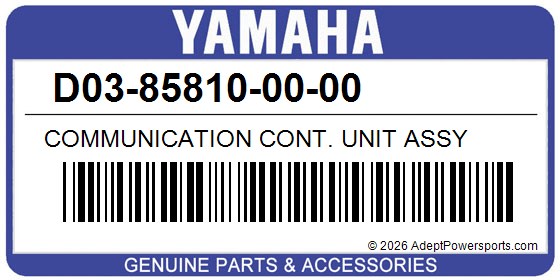 Yamaha D03-85810-00-00 Communication Cont. Unit Assy
