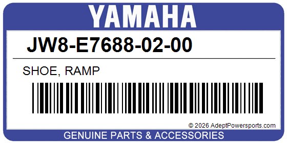 Yamaha JW8-E7688-02-00 Shoe, Ramp