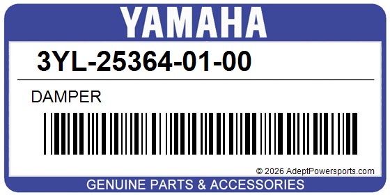 Yamaha 3YL-25364-01-00 Damper