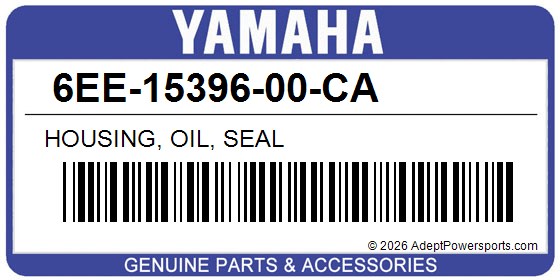 Yamaha 6EE-15396-00-CA Housing, Oil, Seal