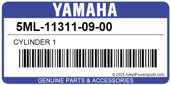 Yamaha 5ML-11311-09-00 Cylinder 1