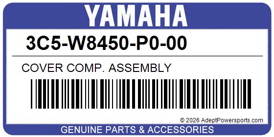 Yamaha 3C5-W8450-P0-00 Cover Comp. Assembly