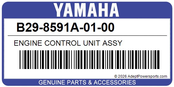 Yamaha B29-8591A-01-00 Engine Control Unit Assy