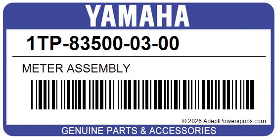Yamaha 1TP-83500-03-00 Meter Assembly