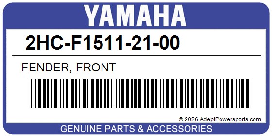 Yamaha 2HC-F1511-21-00 Fender, Front