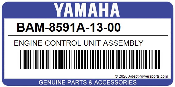Yamaha BAM-8591A-13-00 Engine Control Unit Assembly