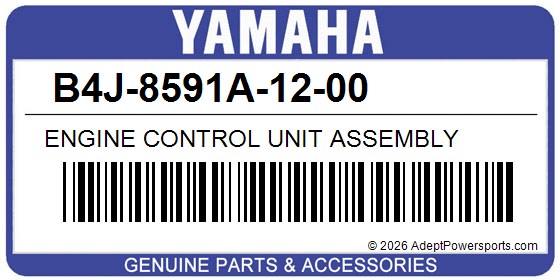 Yamaha B4J-8591A-12-00 Engine Control Unit Assembly