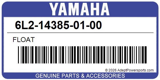 Yamaha 6L2-14385-01-00 Float