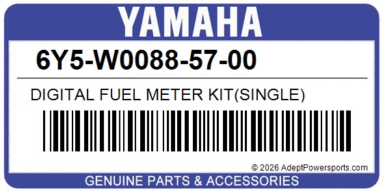 Yamaha 6Y5-W0088-57-00 Digital Fuel Meter Kit(Single)
