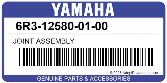 Yamaha 6R3-12580-01-00 Joint Assembly