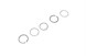Polaris 0453429 Ring, Set, Piston