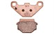 Polaris 0453812 Pad, Brake, Rear