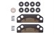 Polaris 2203148 Kit, Brake, Pad, And, Shims, (W/, Springs)