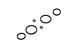 Polaris 2201180 Kit, Seal, Caliper, Ww
