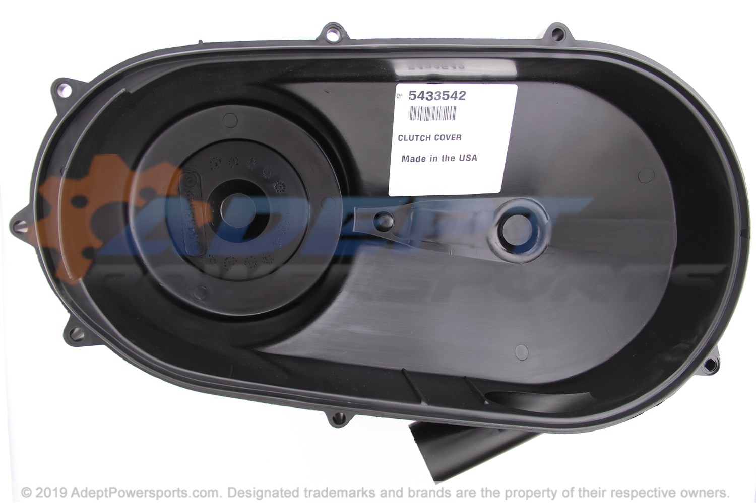 Polaris 5433542 Cover-Clutch, Front, Rtp