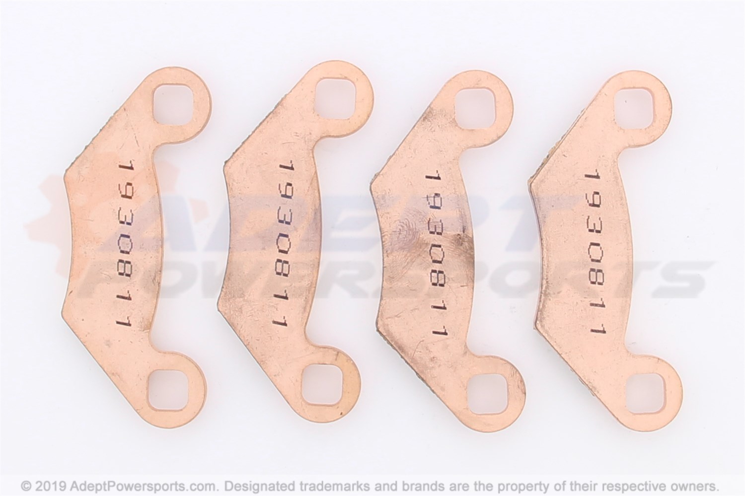 Polaris 2200901 Kit, Fr.Brakepad, Hvy.Duty, (4, Pads*)