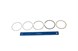 Polaris 3087234 Ring, Set, Piston, [0.25, Mm, O/S]
