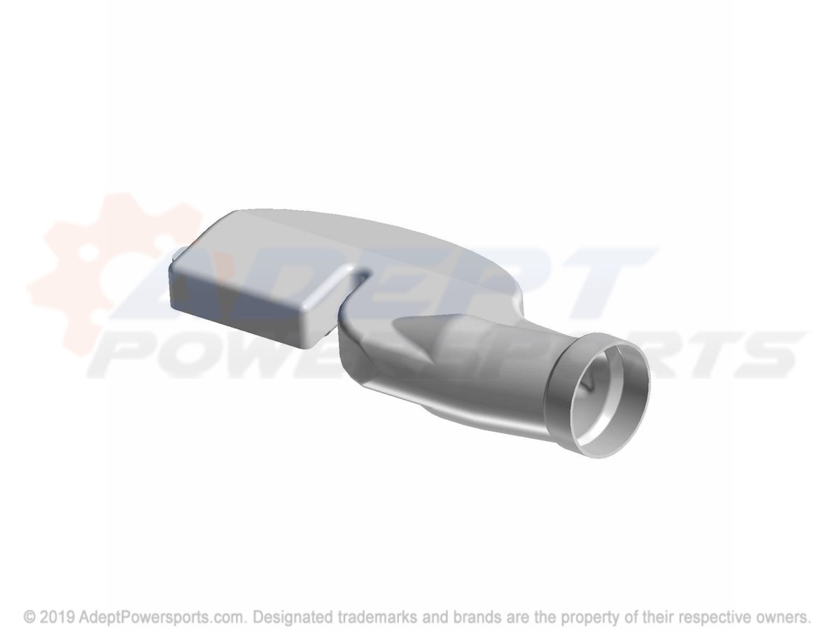 Polaris 5434160 Duct-Clutch, Out, Hi-Flow, 13.6