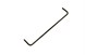 Polaris 5334947-329 Bar, Stabilizer, Front, Black
