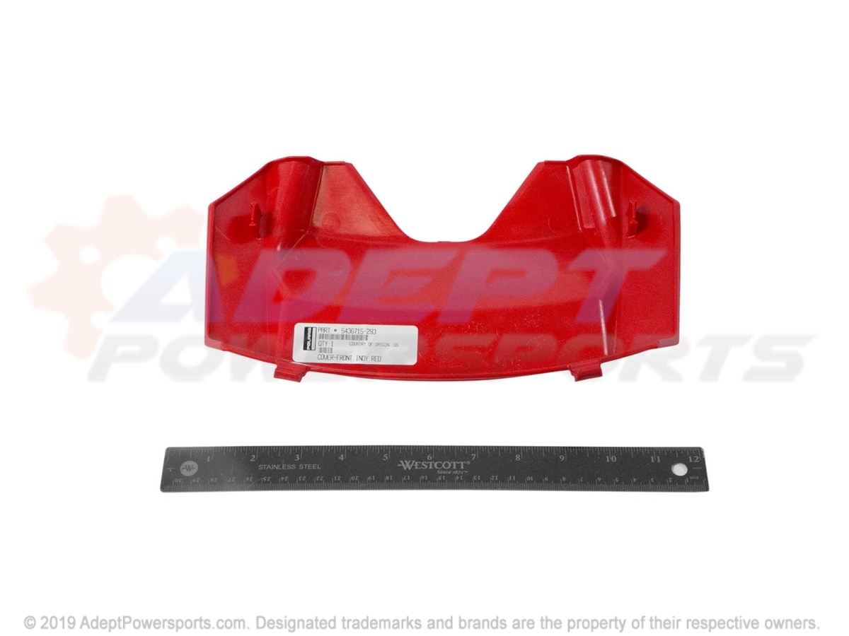 Polaris 5436715-293 Cover, Front, Indy, Red, [Aw]