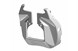 Polaris 5436244-177 Pod, Headlight, Lower, Black, Metallic, [Al]