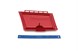 Polaris 5437578-342 Cover, Glovebox, Solar, Red, [Ar]