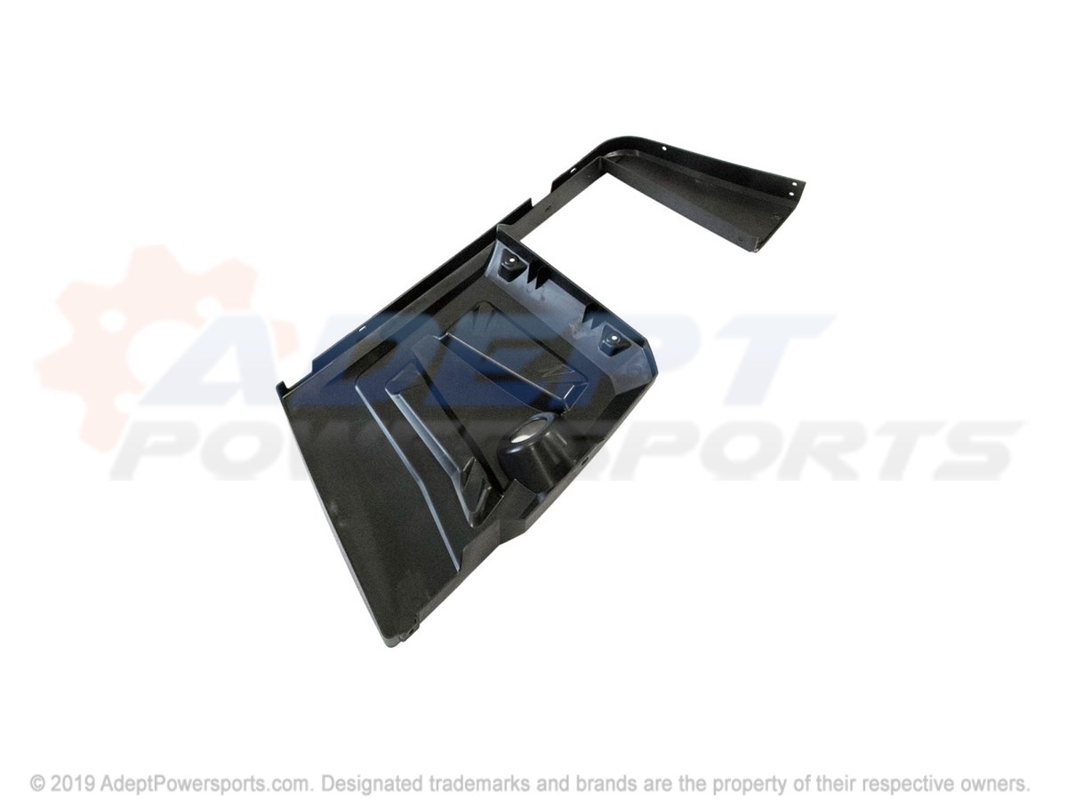 Polaris 5437567-070 Fender, Rear, W/Rocker, Black, Rh
