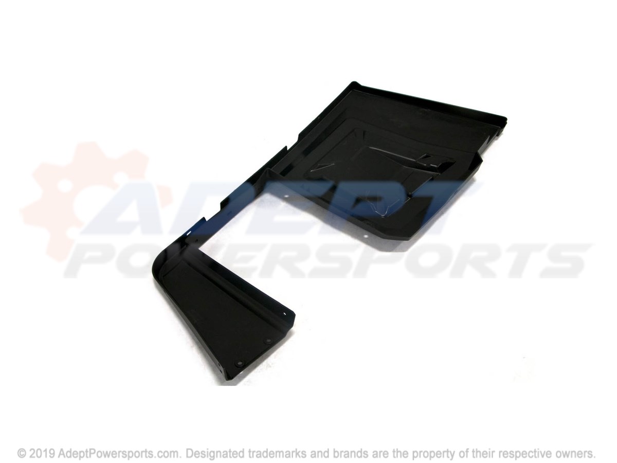Polaris 5437566-070 Fender, Rear, W/Rocker, Black, Lh