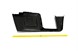 Polaris 5437566-070 Fender, Rear, W/Rocker, Black, Lh