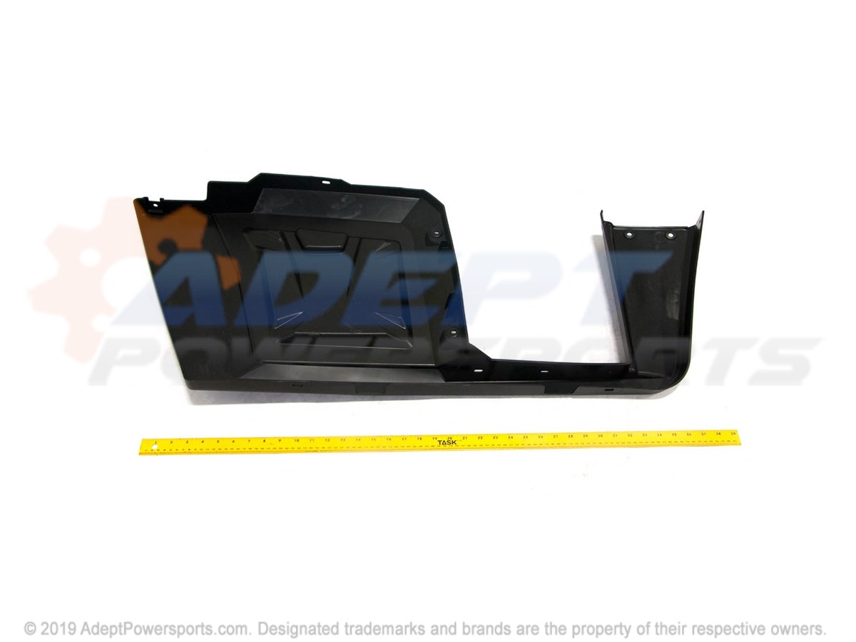 Polaris 5437566-070 Fender, Rear, W/Rocker, Black, Lh