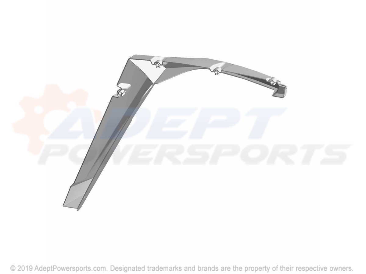 Polaris 5437662-070 Flair, Fender, Rear, Lt, Rh, Black