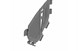 Polaris 5437855-070 Guard, Side, Rh, Black
