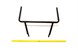 Polaris 0454305-067 Cab, Frame, Front, Black