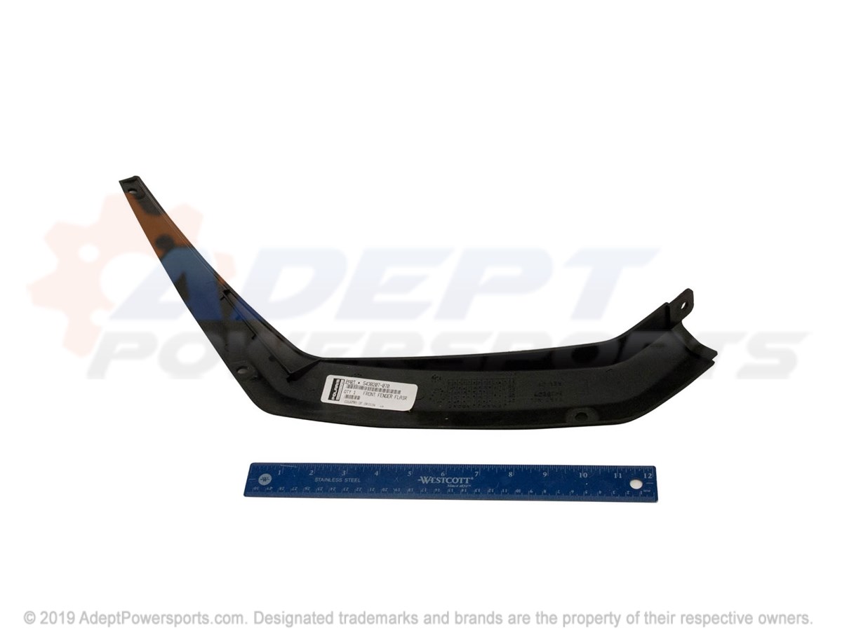 Polaris 5438207-070 Flair, Fender, Front, Lh, Black