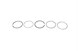 Polaris 3090176 Ring, Piston, Set, .25, Os