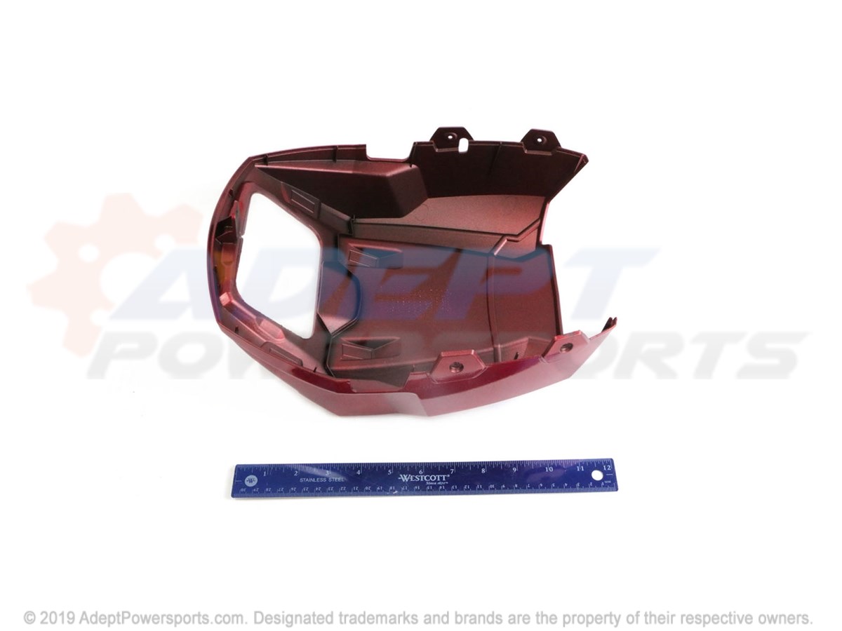 Polaris 5437745-520 Pod, Headlight, Upper, Sunset, Red, [Al]