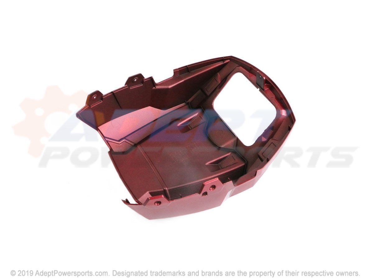 Polaris 5437745-520 Pod, Headlight, Upper, Sunset, Red, [Al]