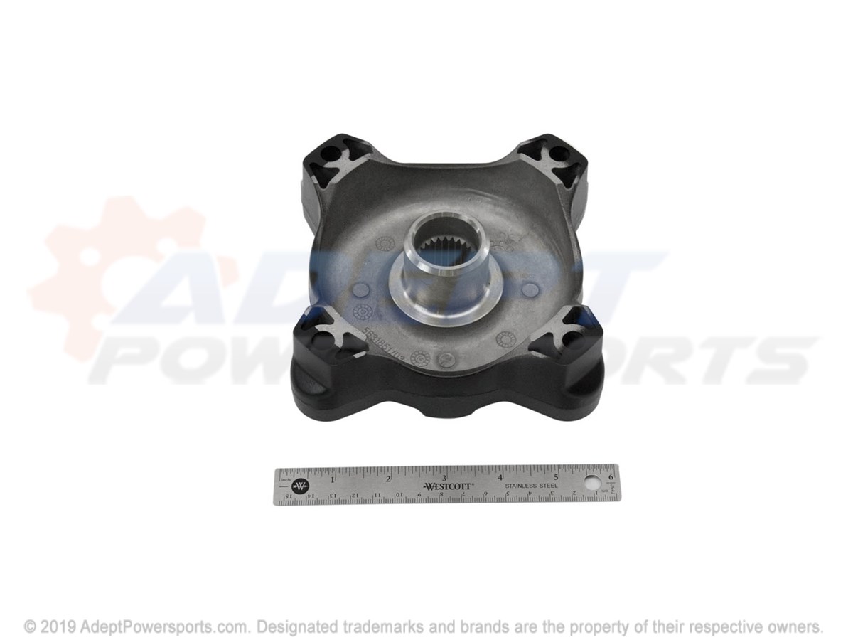 Polaris 5135409-458 Hub, Wheel, Front, Matte', Black, [Ah]