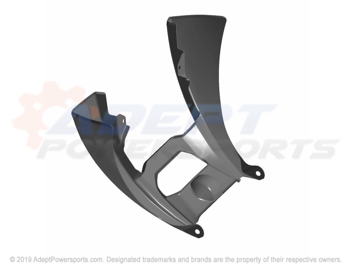 Polaris 5250639-385 Cover, Fang, Front, Silver, [Al][As][Ax]