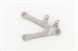 Kawasaki 35063-0037-458 Stay, Front, Step, Lh, P.Silver