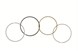 Kawasaki 13025-1114 Ring-Set-Piston, L, O/S, 0.50