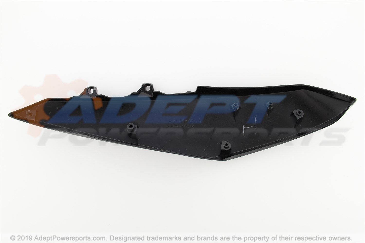 Kawasaki 49125-0046-H8 Shroud, Mid, Lh, Ebony