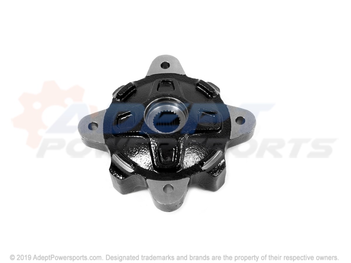 Polaris 5137539-067 Hub-Wheel Front(Mach) Blk