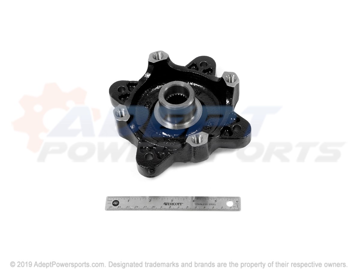 Polaris 5137539-067 Hub-Wheel Front(Mach) Blk