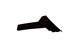 Polaris 5437474-070 Rear Fender-Painted Rh Black