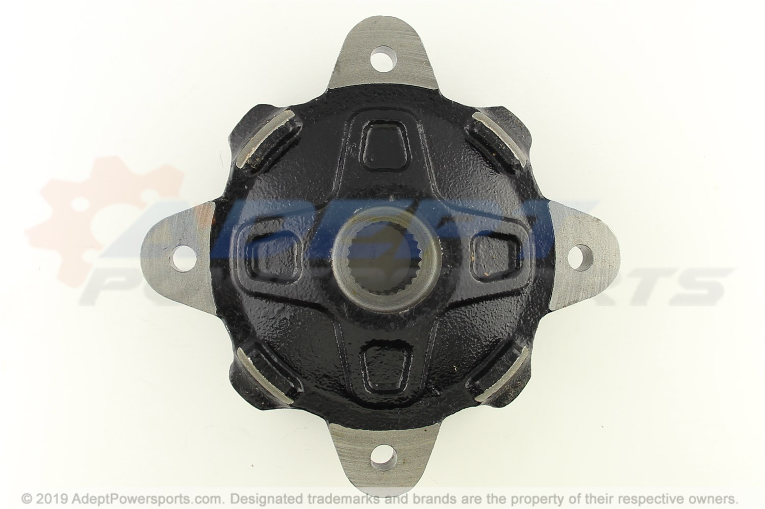 Polaris 5137127-067 Hub-Wheel Front (Mach) Black