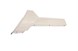 Polaris 5437472-599 Rear Fender-Painted Wht Lt Lh