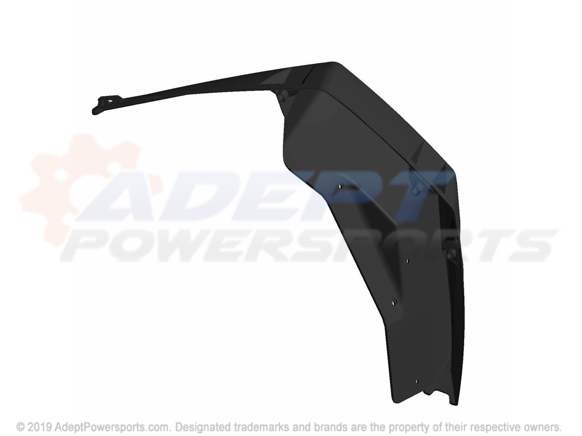 Polaris 5438728-070 Flair-Fender Wide Front Rh Blk