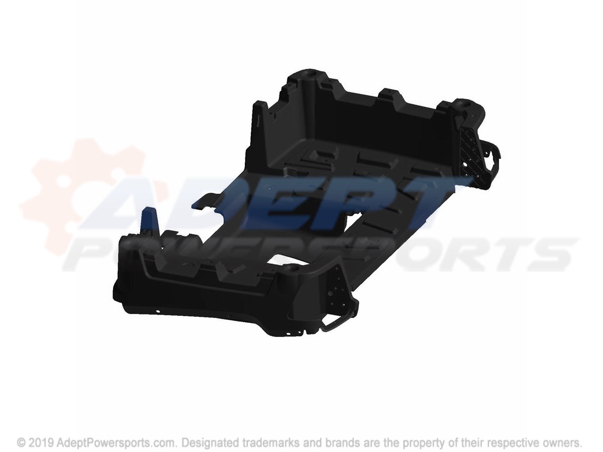 Polaris 5438828-070 Box-Rear Base Mid-Latch Blk